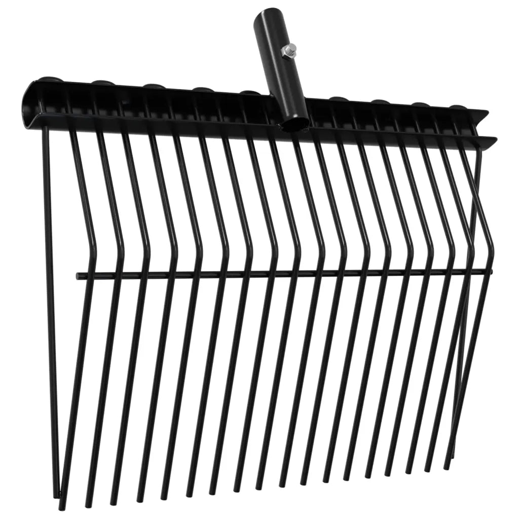Testa per Forcone con 18 Denti Nero in Acciaio 172480