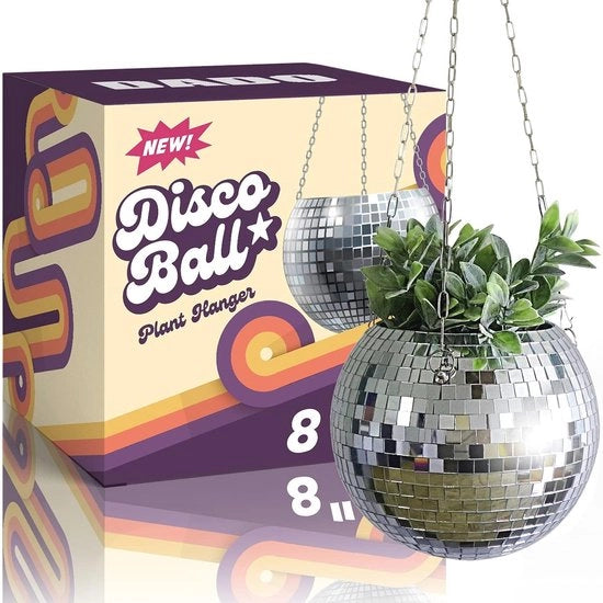 Pianta Fissa a Disco - Unica Vasca da Sospensione per Piantine da Interno - Decorazione Boho Chic