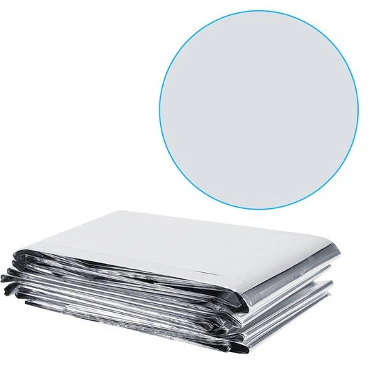 Foglia Riflettente per Piante - Accessorio per Giardino e Serra - Facile da Tagliare - Incrementa la Crescita delle Piante - Argento - 210 x 120 cm - 1 Pezzo