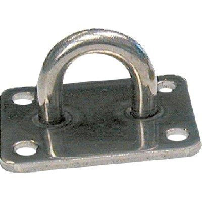 CAVALLOTTO FISSO TONDO 929I - ACCIAIO INOX S.MM 8,0 MM 20X 21- 2 pezzi