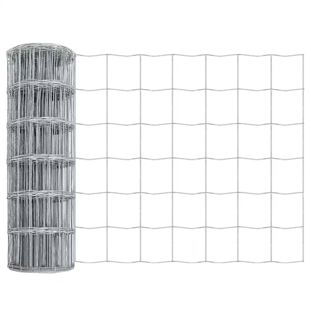 Recinzione da Giardino | Recinzione Euro 0,6 x 10 m Ferro rivestito in PVC