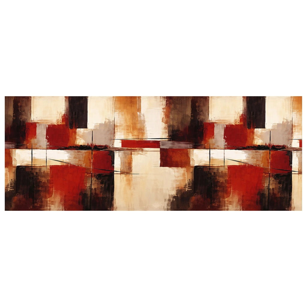 Tappeto da cucina antiscivolo, antimacchia passatoia multiuso 50x600 - Urban Rosso