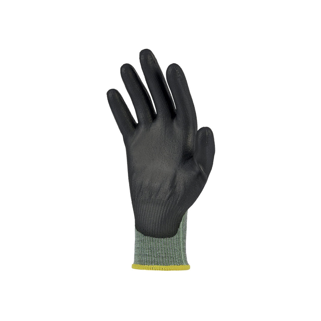 U-Power GUANTI DA LAVORO ANTITAGLIO B SAMBA IN NYLON/PU- FOAM Col. Grigio/Verde  tg. 9 12.00 paia