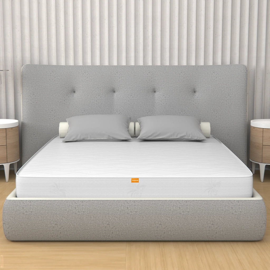Materasso Una Piazza e Mezza 120x190, Alto 10 cm - Waterfoam, Aloe Vera, Pieghevole | Plus H10