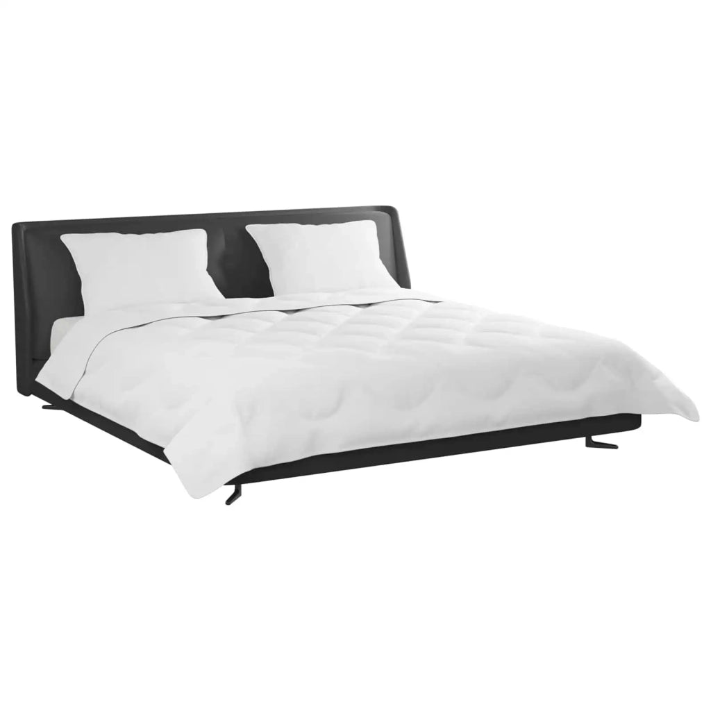 Duvet Estivo con cuscino 3 pcs Bianco Microfibra 3377325