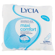 LYCIA ASSORBENTI SUPER LUNGO CON ALI 12 PZ