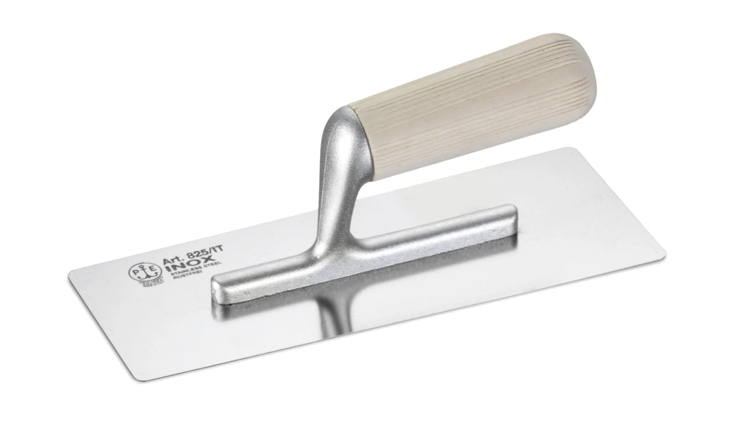 FRATTONE LISCIO INOX M.LEGNO '825/I' PAVAN 28x12 cm - Spessore 0,6 mm - PAVAN