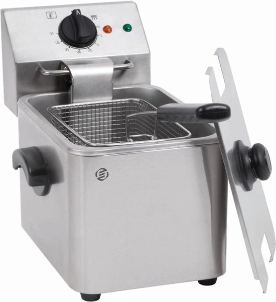 Piastra per Frittelle - Friteuse Professionale - Frittelle per Frittelle - Frittelle Frittelle - Ideale per Santo Natale e Capodanno