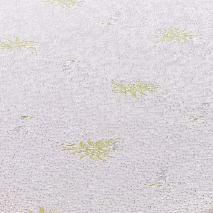 Topper Matrimoniale 180x200 in memory foam 10 cm con rivestimento in aloe vera sfoderabile