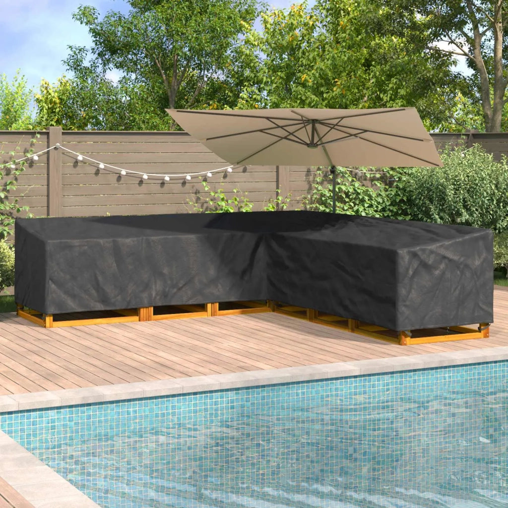 Copertura per mobili Nero 300 x 300 x 80 cm Tessuto Oxford 420D 4105670