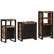 Set di mobili per il bagno 3 pcs Legno Recuperato Massello 3305625