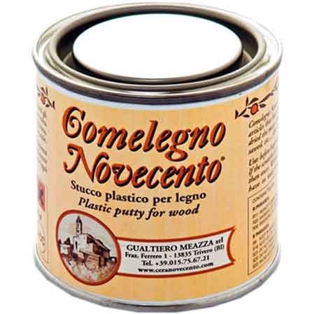 STUCCO PER LEGNO 'COMELEGNO' 250 ml - Mogano - CERA NOVECENTO