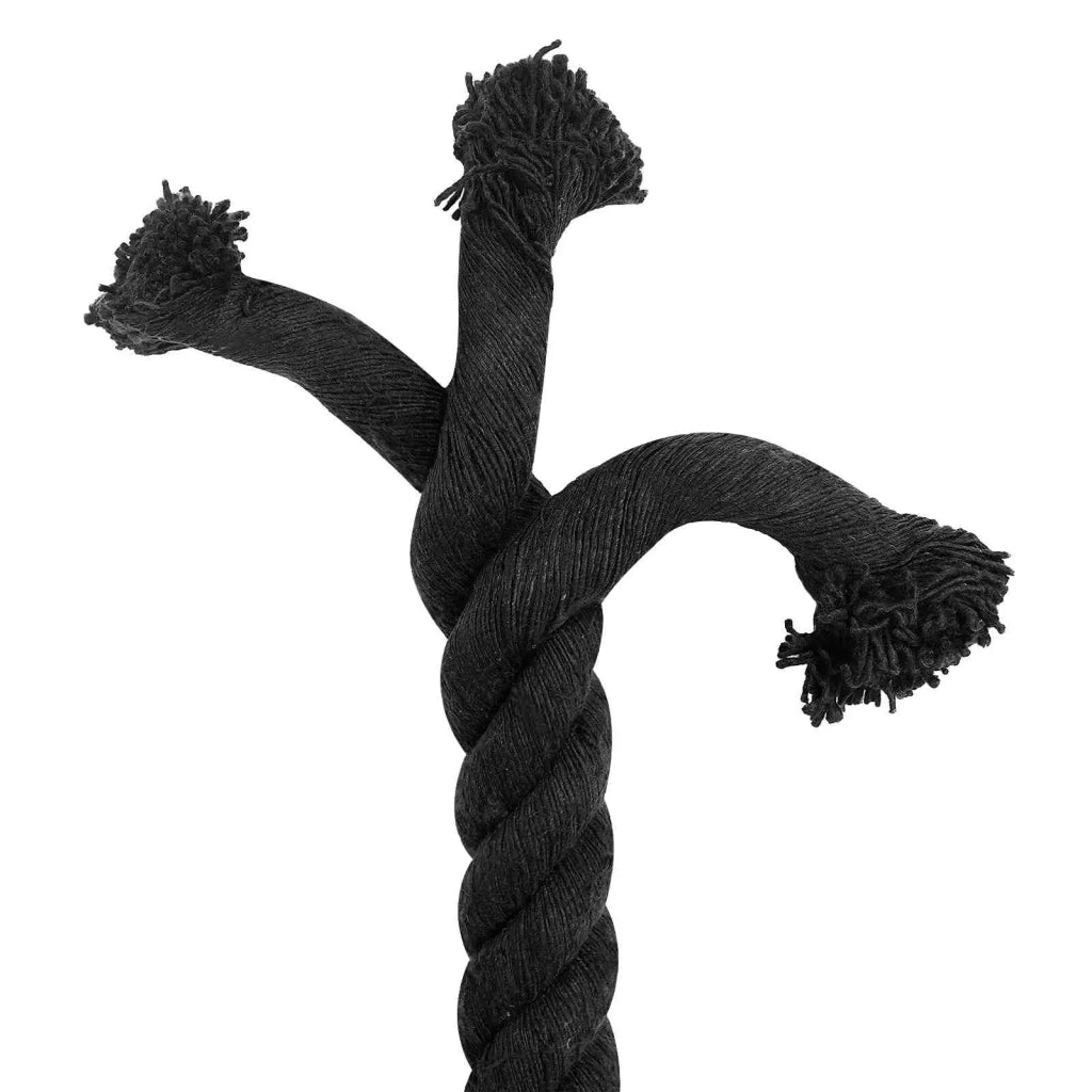 Corda | Fune Nero 4 x 4 x 1000 cm Cotone