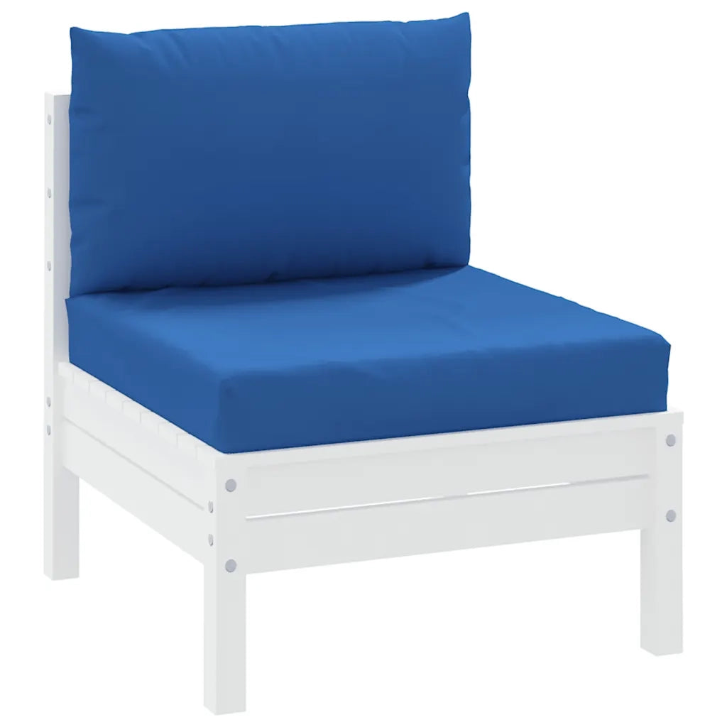 Cuscini per Pallet 2 pz Blu in Tessuto Oxford 361764