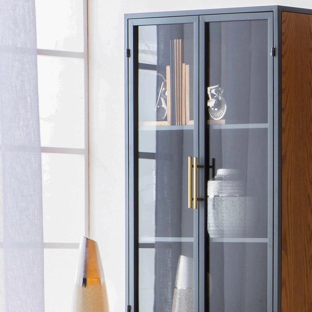 Fermalibri legno e alluminio argentato 30x10x17h