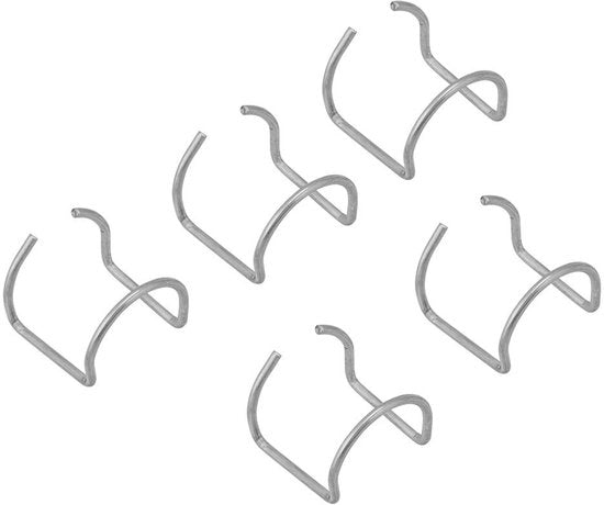 Supporto di allineamento 5 pezzi - Acciaio inossidabile - Resistente alla corrosione - Sostenibile - Adatto per SG-55/AG-60/WSD-60P - Facile da installare - Supporto di distanziamento