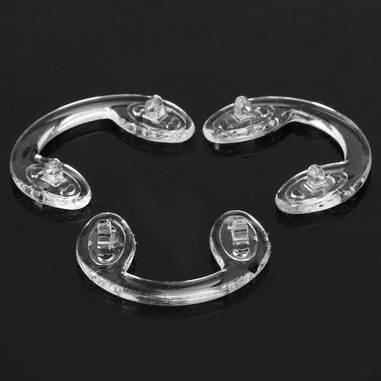 Accessori per bambini per occhiali - Neusprotettore 20 pezzi - Forma U - Antiscivolo - Materiale silicagel morbido - Progettato specialmente per occhiali per bambini - Protezione per il naso