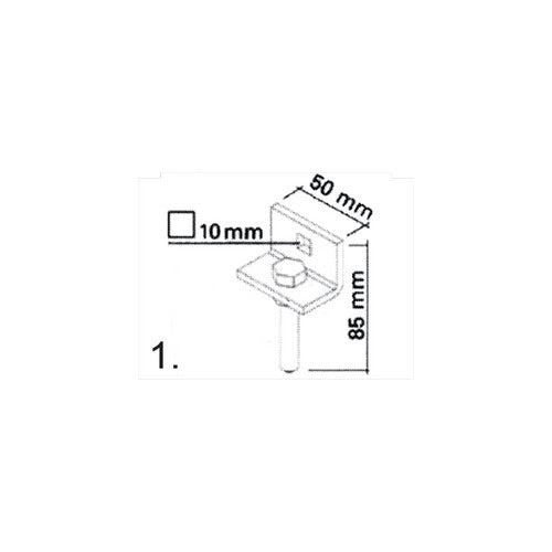 SUPPORTO REGOLABILE NORTON AUTOMAZIONE AUTOMATISMI ORIGINALE GARANZIA NUOVO