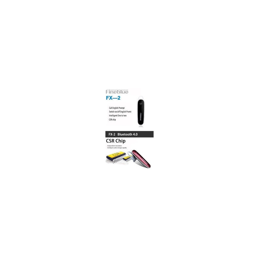 Trade Shop - Auricolare Bluetooth V4.0 Hd Ricevitore Telefonico Microfono Smartphone -