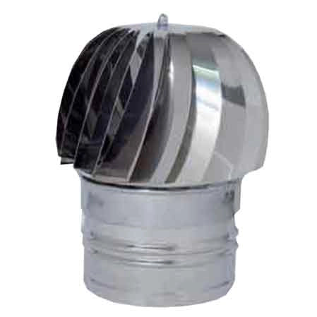 FUMAIOLO ZINCATO EOLICO TONDO Ø 200 mm