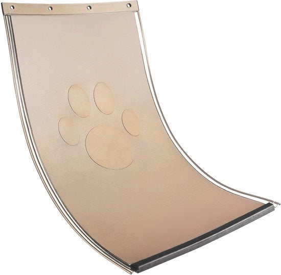 Vetro di sostituzione per porta animali, 10,25 x 16,25 pollici, compatibile, duraturo, resistente al tempo, PVC spesso con striscia magnetica (grande)