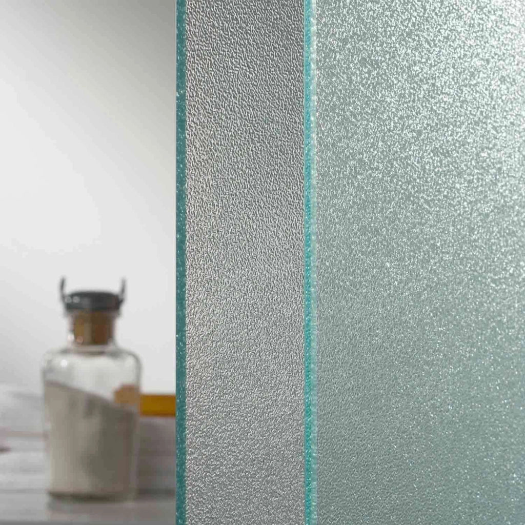 Box Doccia Semicircolare 90x90 H185 Stampato C 6mm mod. Alabama
