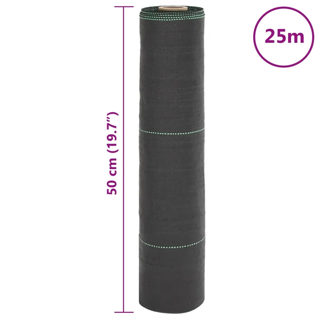 Membrana Antierbacce Nera 0,5x25 m in PP 4005208