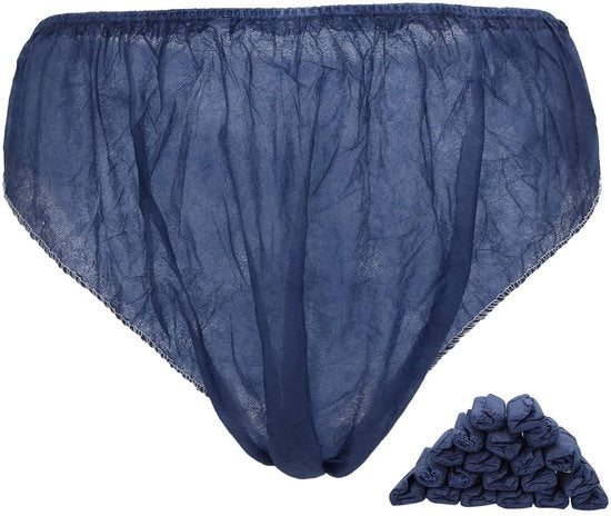 Sottovesti da una volta 20 pezzi - Slip da unisex ad alta tecnologia - Leggero e spazievendente - Comodo e adatto a tutti i tipi di corporatura - Cinture robuste e rinforzo - Slip da una volta in leggero cotone 

Modello: Wegwerpstring
Codice: 123456