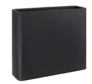Vaso Divio Indoor Materiale: Polietilene, Colore: Antracite