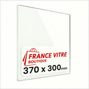 HENLEY - modello : stoves-cheltenham - 370 x 300 x 4 mm - Vetro per stufa a legna - vetro camino di ricambio - vetro per caminetto resistente al fuoco - France Vitre