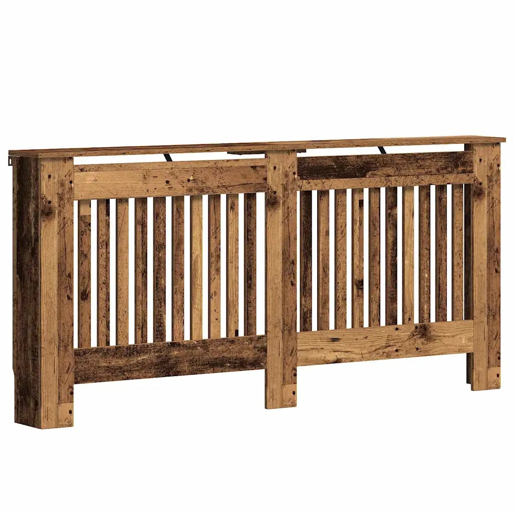 Copertura per radiatori Legno vecchio 172 x 19 x 81,5 cm 884078