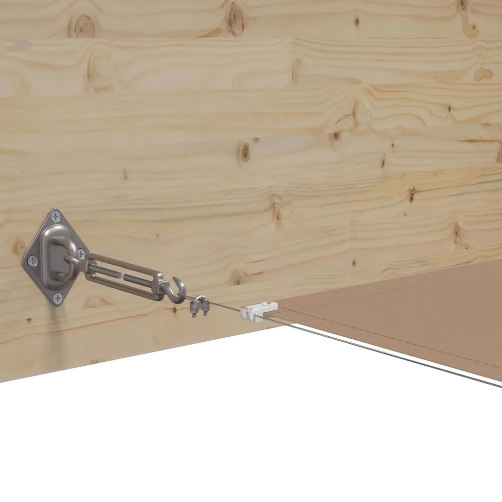 Paravento Verticale Tortora 60x1200 cm in Tessuto Oxford 148401