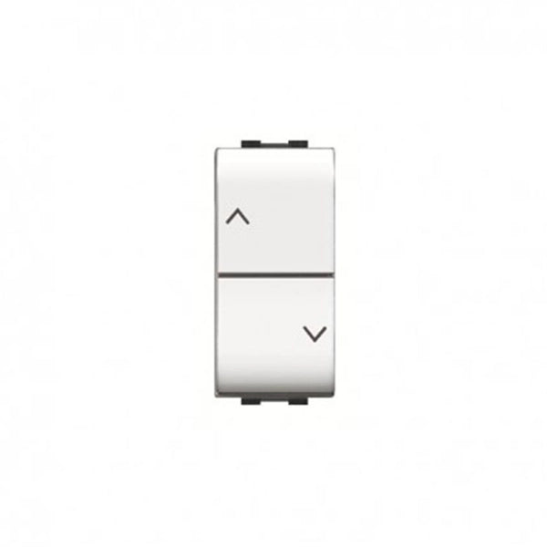 DOPPIO PULSANTE INTERBLOCCATO 'MYLIFE' 10A 250V - Grigio - EC ELETTROCANALI
