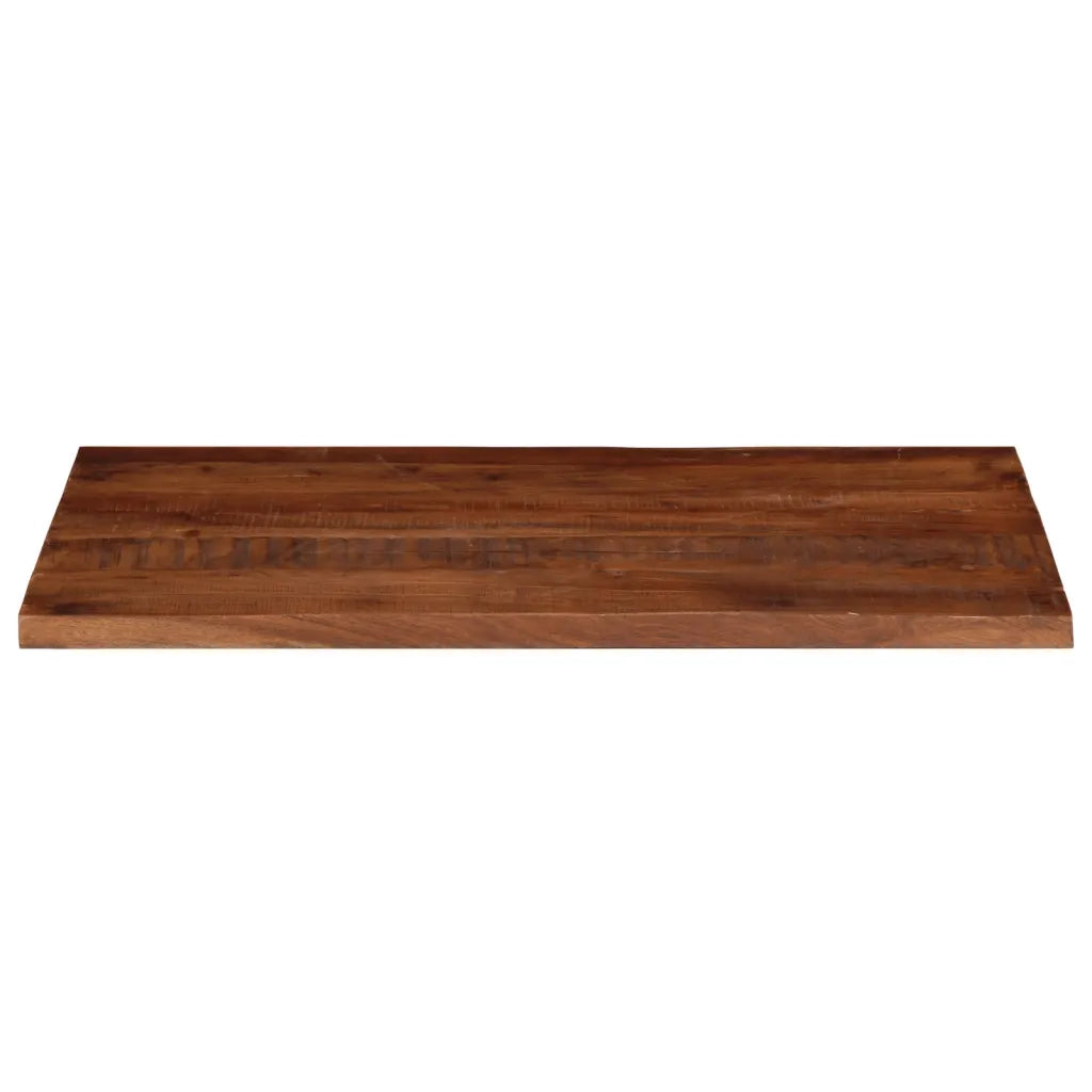 Piano Tavolo 120x70x2,5 cm Rettangolare in Massello di Recupero 371208