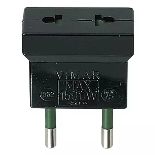 ADATTATORE S10 - USA+EU NERO