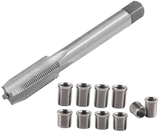 Set di riparazione per avvallamenti M10 x 1,00 - Kit di riparazione per avvallamenti - M12 x 1,0 pompa - Accessori per auto - 10 pezzi - Incluso bullone - Riparazione avvallamenti