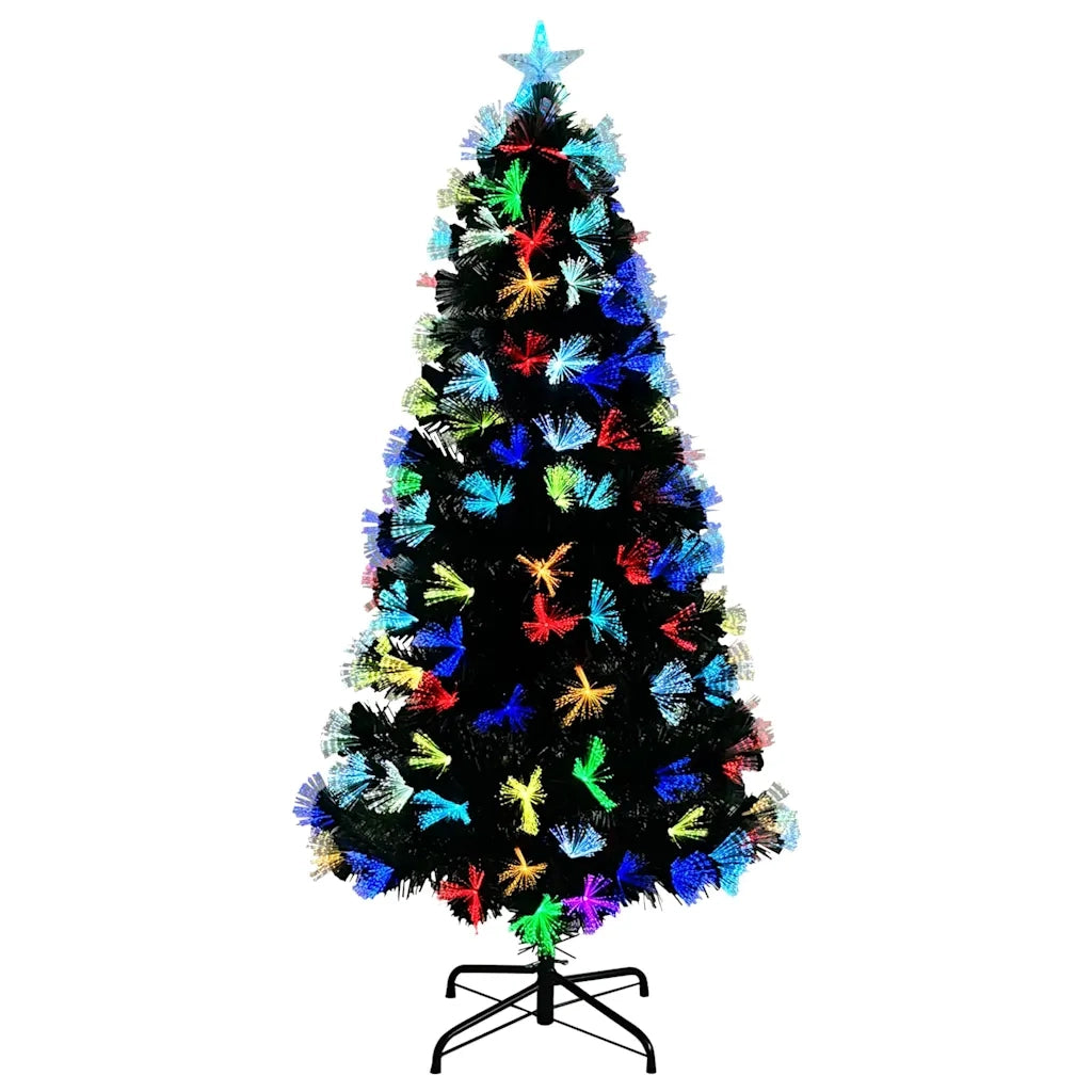 Albero di Natale artificiale con 120 LED Verde 120 cm PVC 42019342