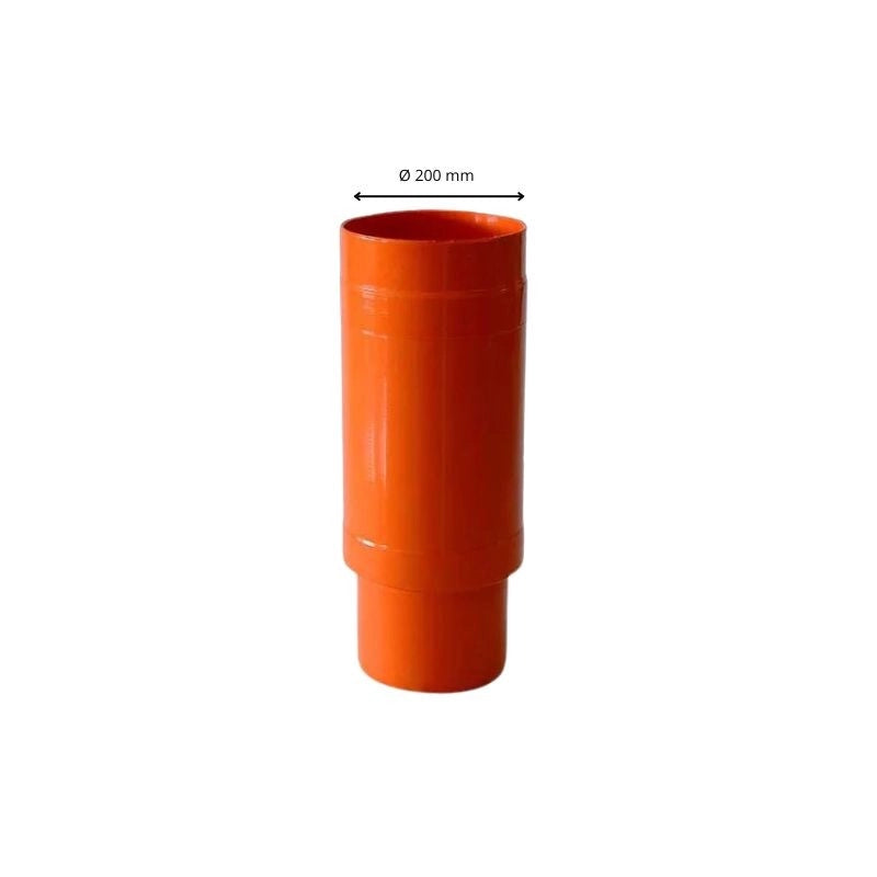 Giunto di riparazione ad 1 pezzo in pvc : Diametro - 200