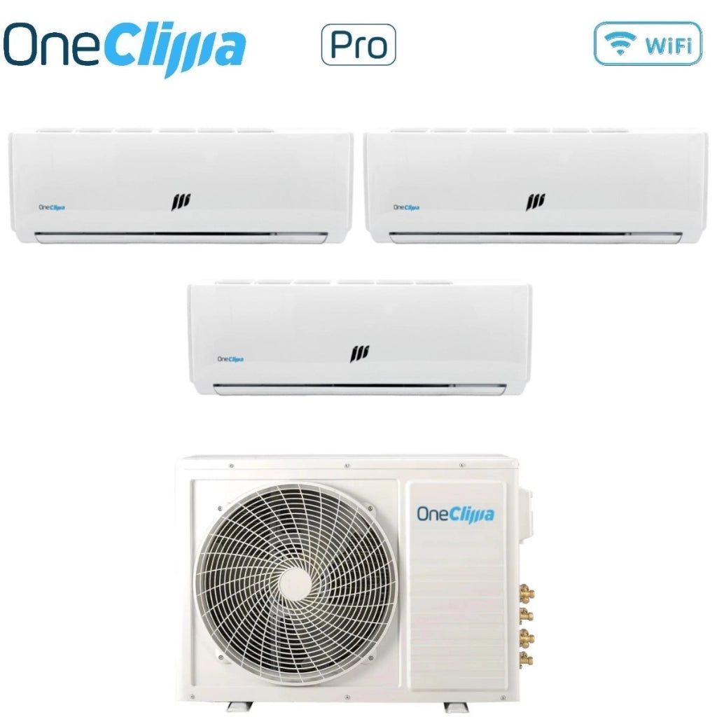 Condizionatore Trial Split OneClima Pro 9+9+12 con MLT21x3/Y24 R-32 Wi-Fi Optional