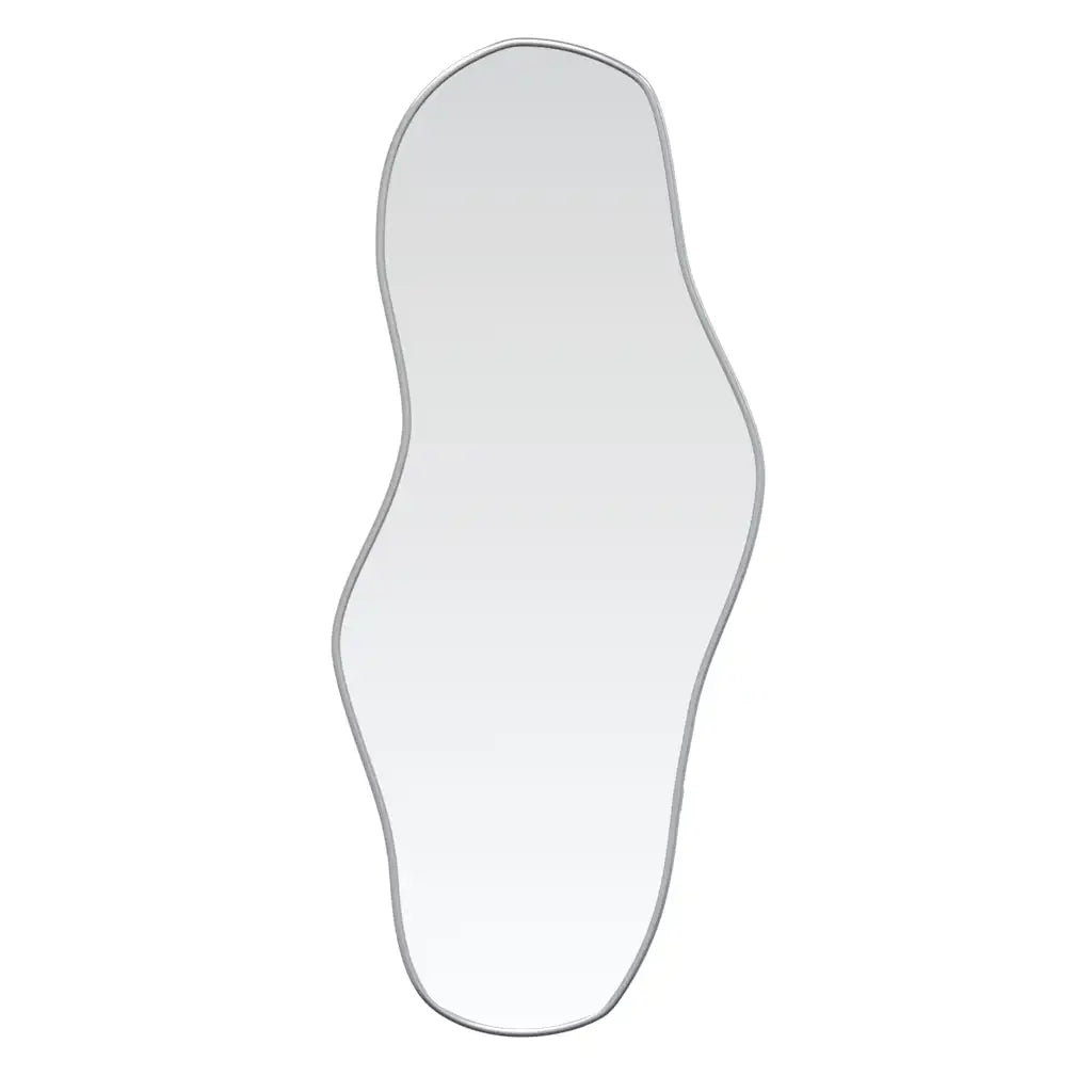 Specchio da Parete Argento 60x25 cm 348254