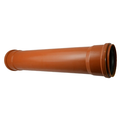 TUBO 2 BICCHIERI RAL  8023- Diam. 100 lungh. 2000- ESCLU- pezzi 1