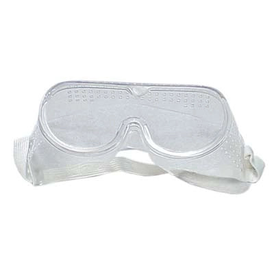 OCCHIALE SICUREZZA A MASCHERA BASIC - PC/PVC LENTE TRASPARENTE- 10 pezzi