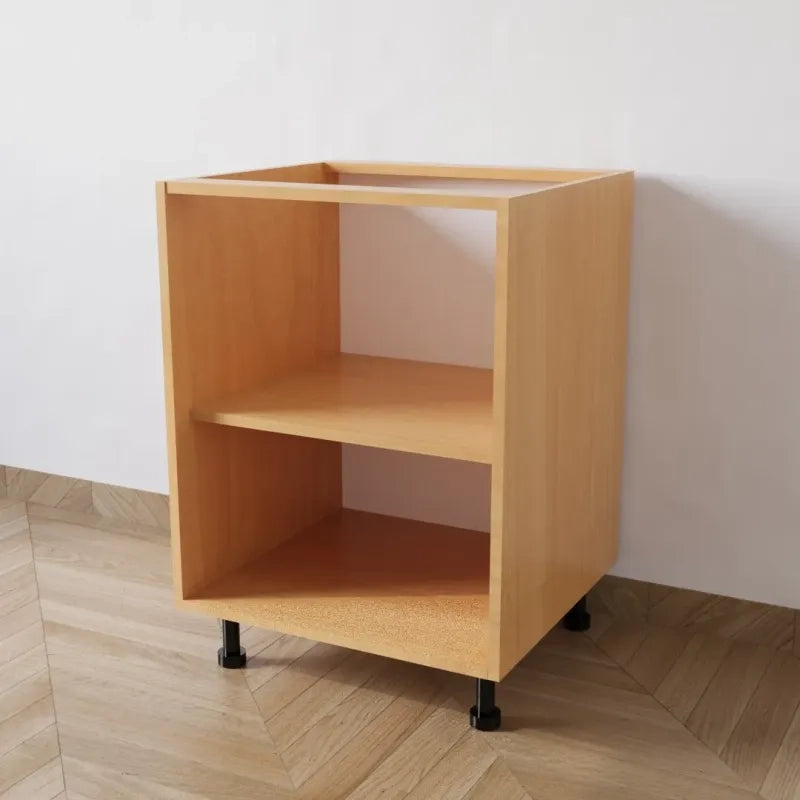 Mobile Base 60 Senza Anta. H 72 Cm L 60 Cm P 55.5 Cm. Spedizione In Kit Faggio
