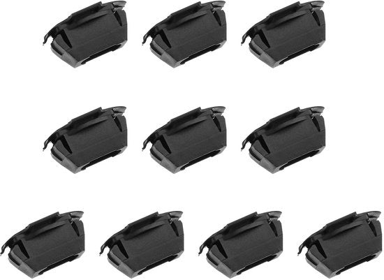Clip di griglia 10 pezzi - Compatibile con Range Rover 2010-2012 / Range Rover SPORT 2010-2013 - Materiale in plastica resistente - Dimensioni 33,5 x 15 mm - Codice OE LR018173 - Clip di fissaggio