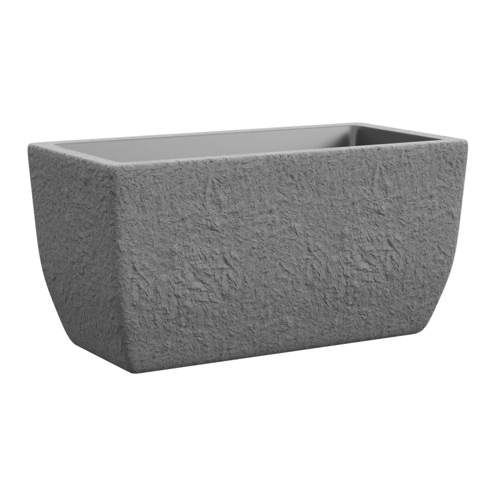 Vaso Petram Materiale: Polietilene, Colore: Grigio Pietra