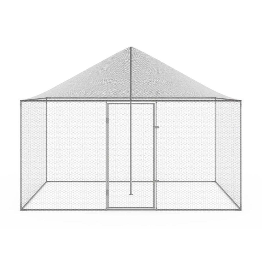 IDMarket - Voliera di 6 m² Pollaio di 3 x 2 M per animali da cortile