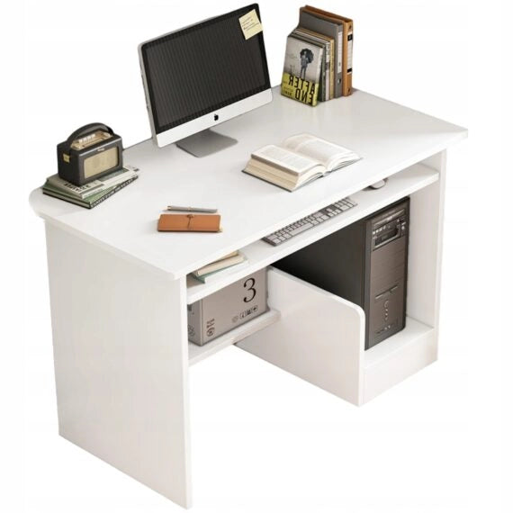 Scrivania per computer bianca 80x40x74 cm