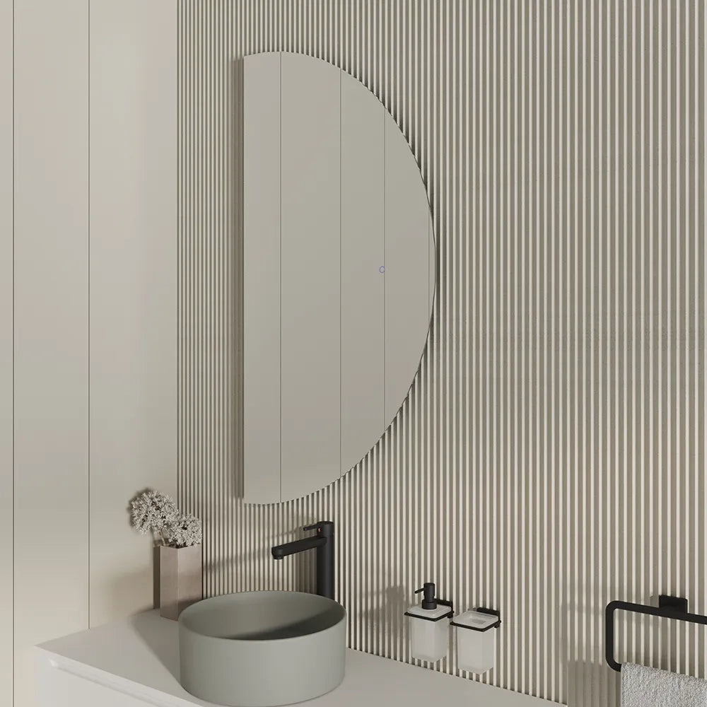 Specchio led 50x100 cm retroilluminato touch screen luce neutra | Luna