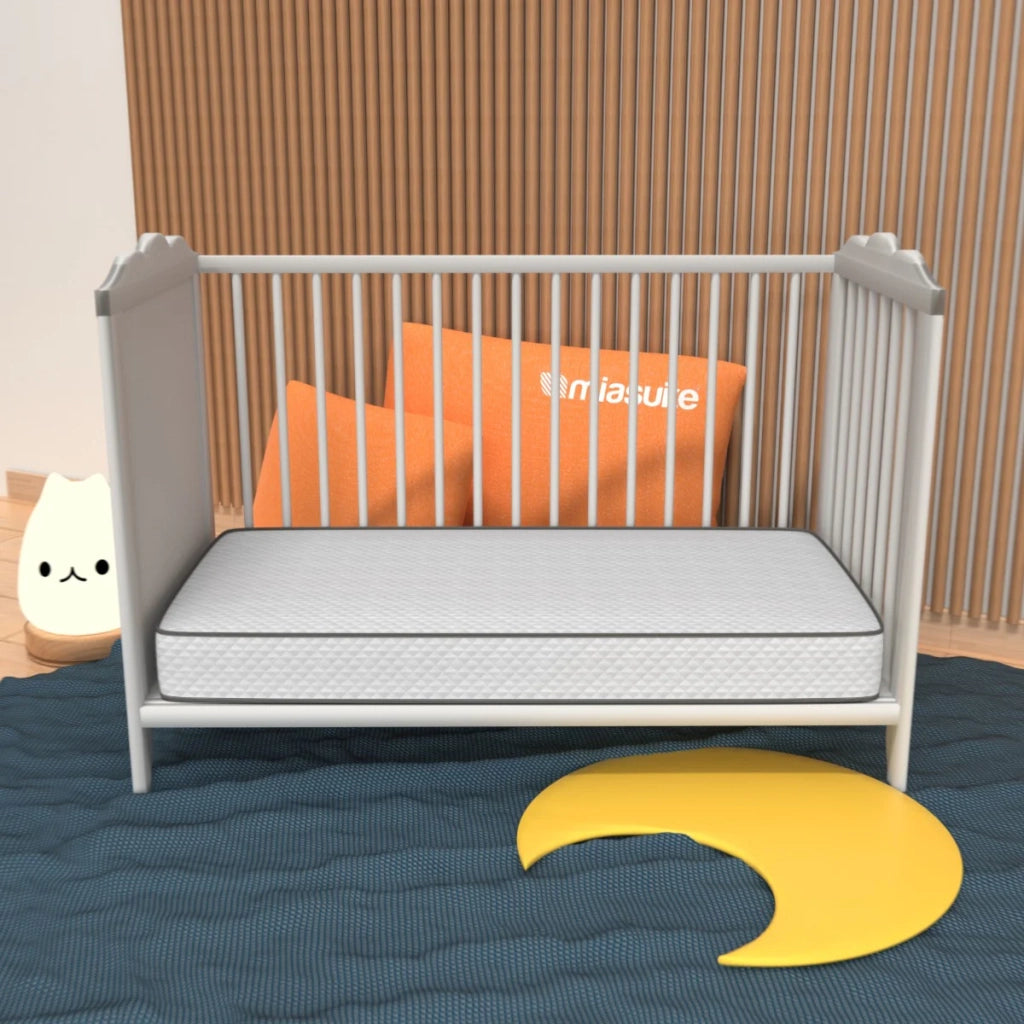 Materasso per Culla 60x120, alto 12 cm - Waterfoam, Anallergico, Antiacaro | Primavera Baby