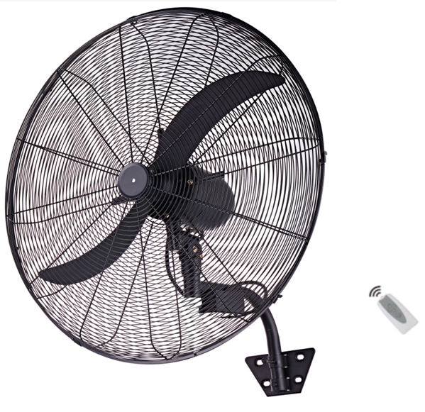 Bimar Ventilatore Parete VIM60 60cm 3 Pale 3 Velocità Timer Telecomando Oscillazione Automatica